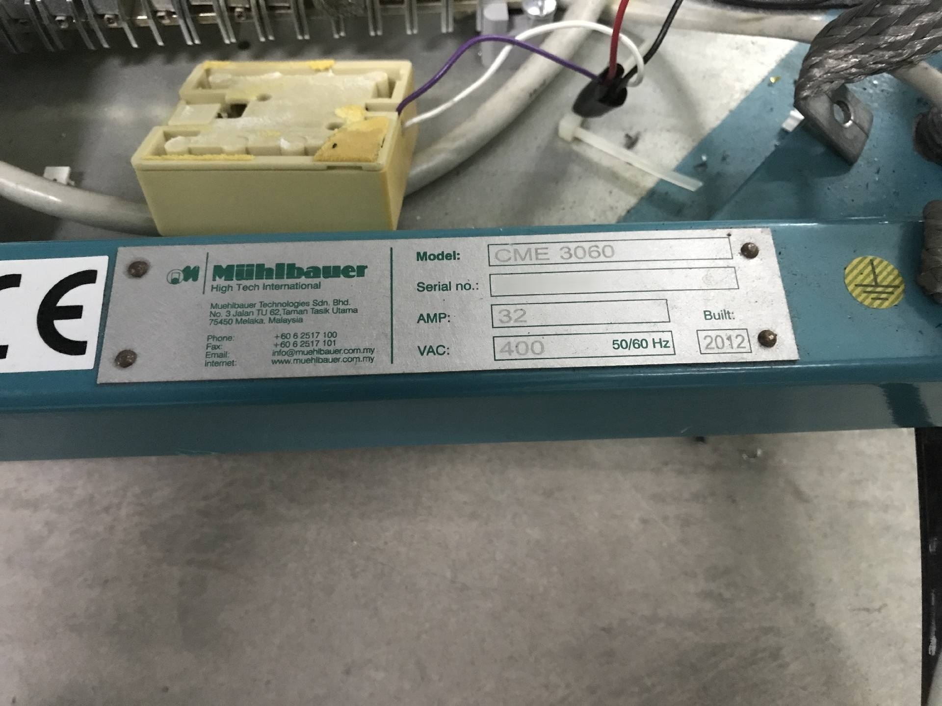 Photo Used MUEHLBAUER CME 3060 For Sale
