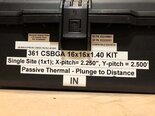 Photo Used MULTITEST / DELTA DESIGN (61) Test handler change kits for MT 9510 / MT 9928 / Edge DE8000 For Sale