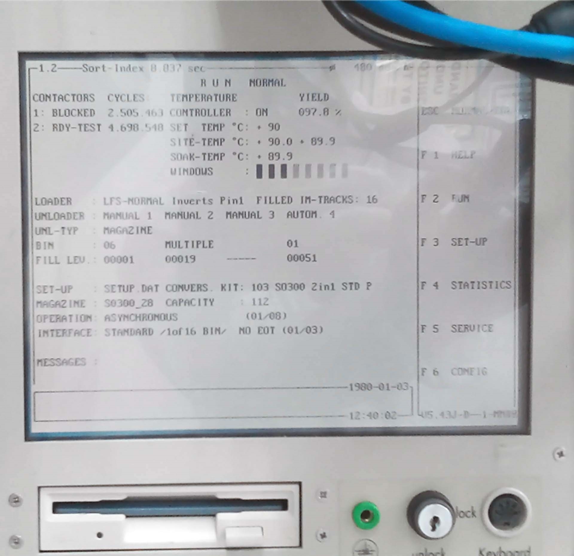 圖為 已使用的 MULTITEST MT 9308 待售