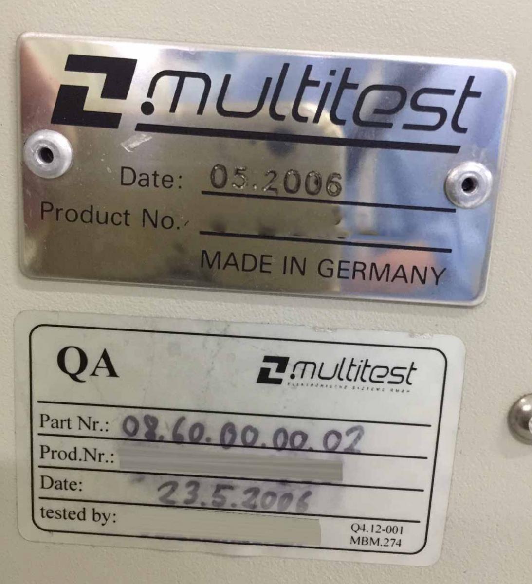 圖為 已使用的 MULTITEST MT 9308 待售
