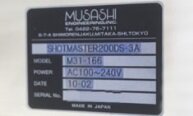 Photo Used MUSASHI ENGINEERING M31-166 For Sale