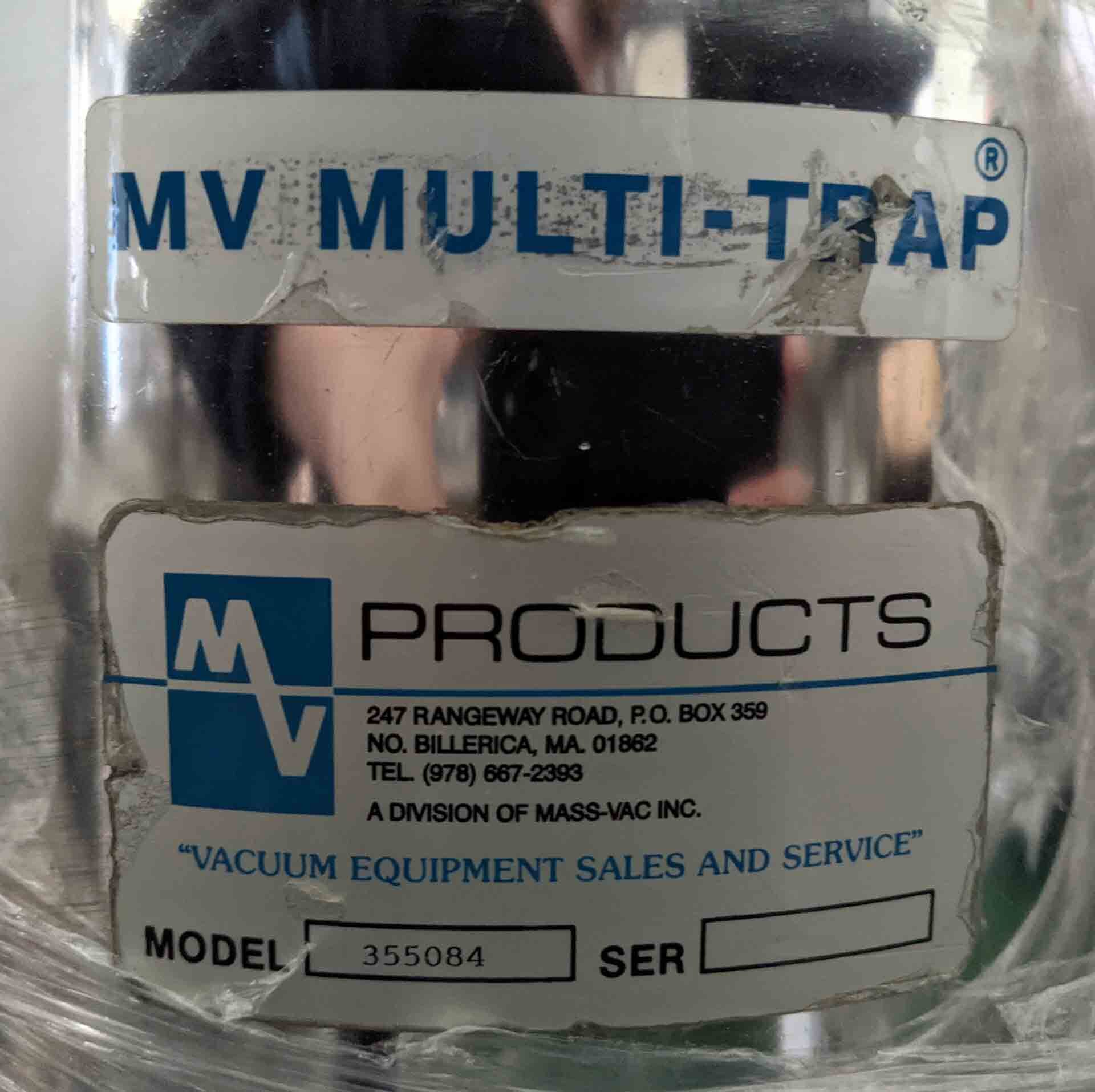 Photo Used MV PRODUCTS 355084 For Sale