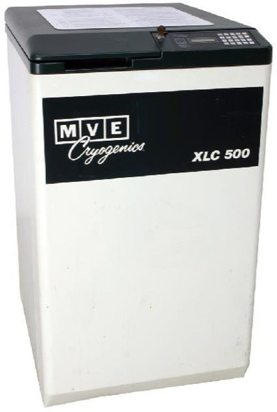 Photo Used MVE CRYOGENICS XLC 500 For Sale