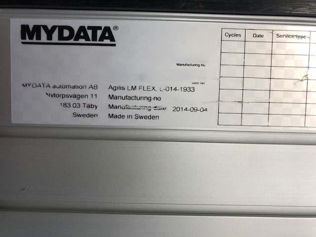 사진 사용됨 MYDATA L-014-1933 판매용