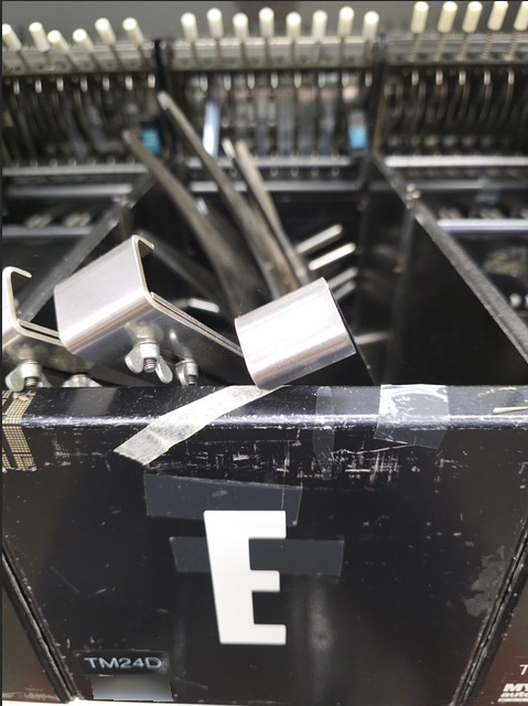 Photo Used MYDATA Lot of feeders For Sale