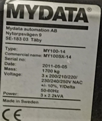 Photo Used MYDATA MY 100SX-14 For Sale