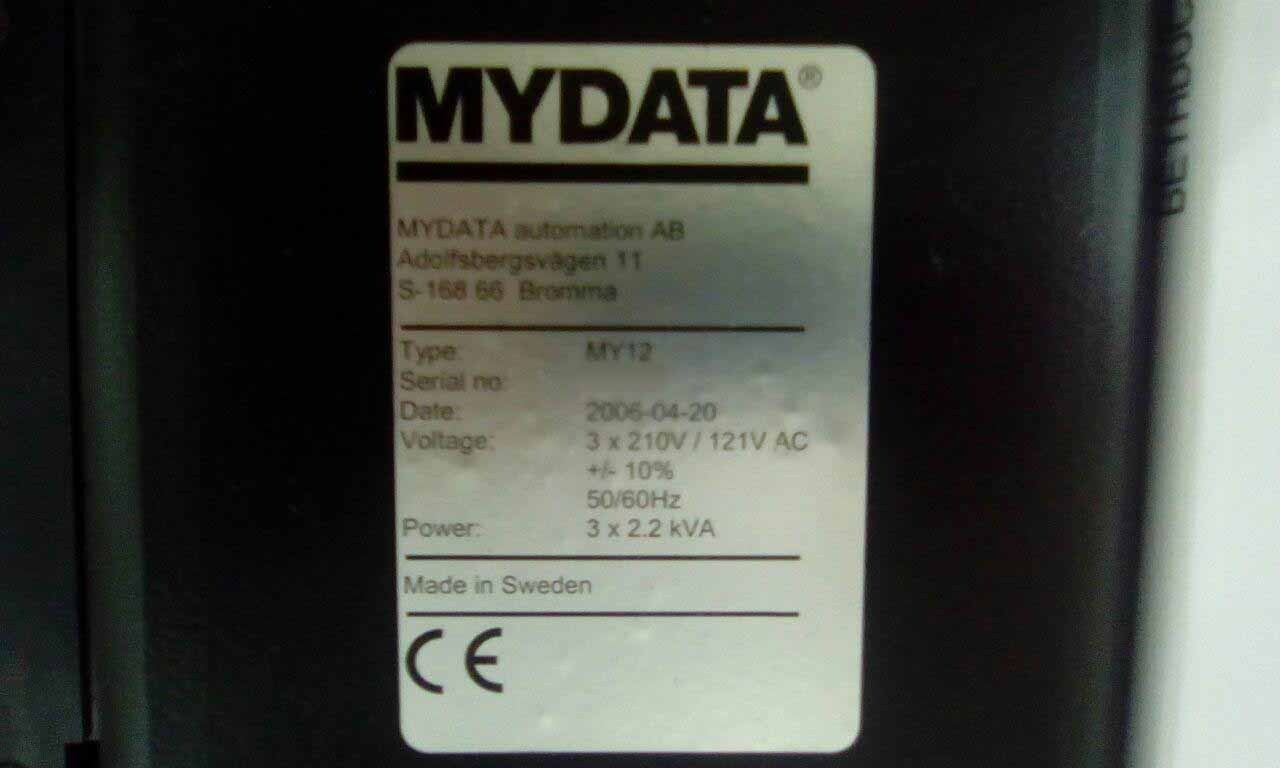 Photo Used MYDATA MY 12 For Sale