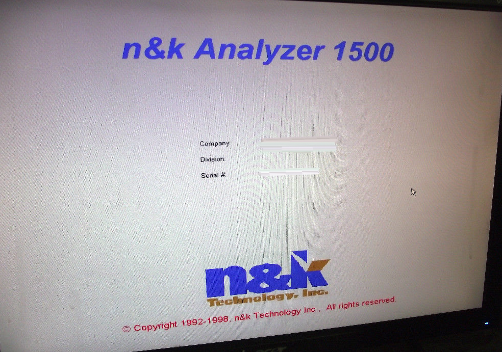 Photo Used N&K 1500 For Sale