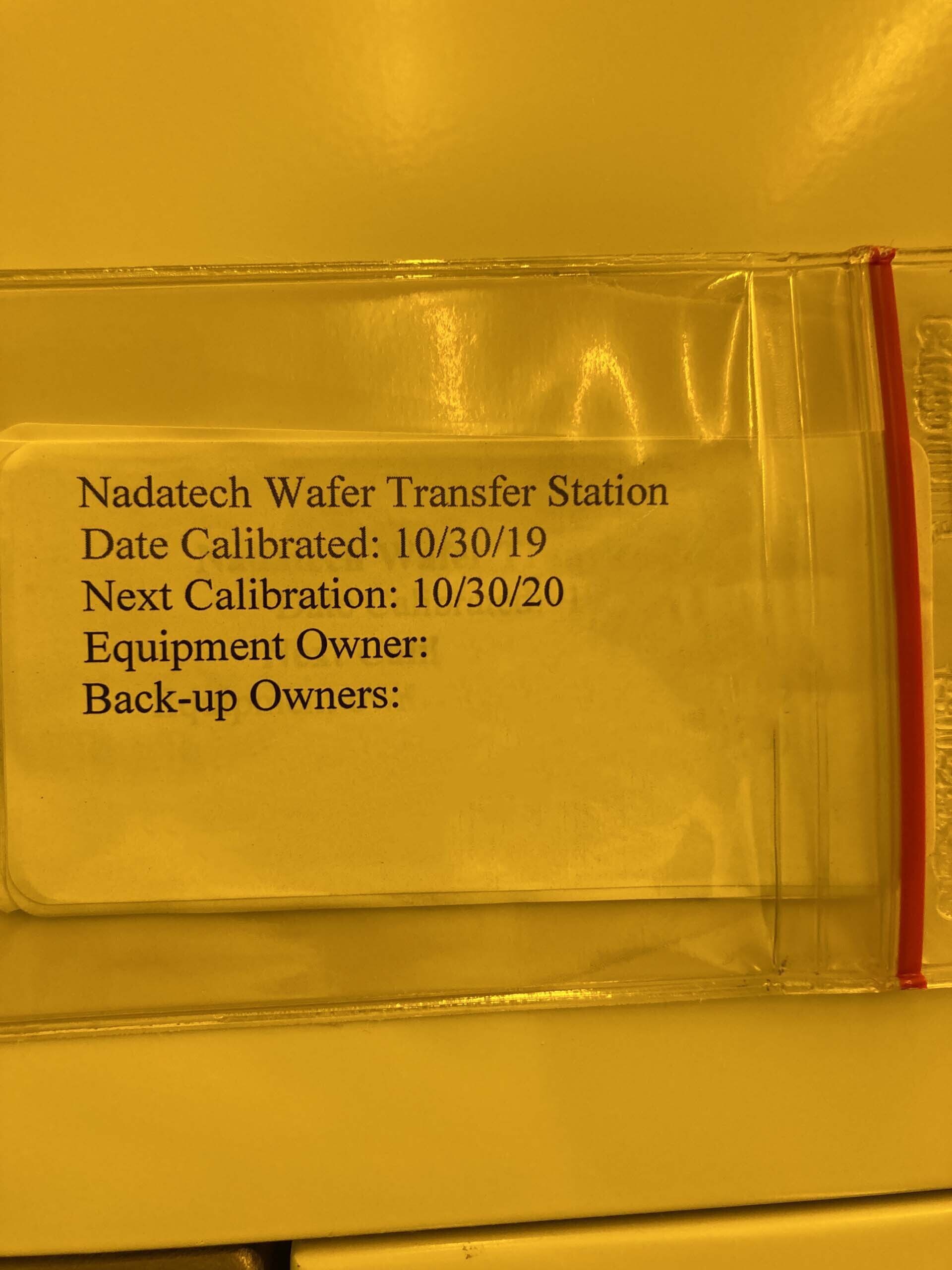 Photo Used NADATECH RS2 For Sale