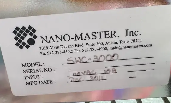 图为 已使用的 NANO MASTER SWC-3000 待售