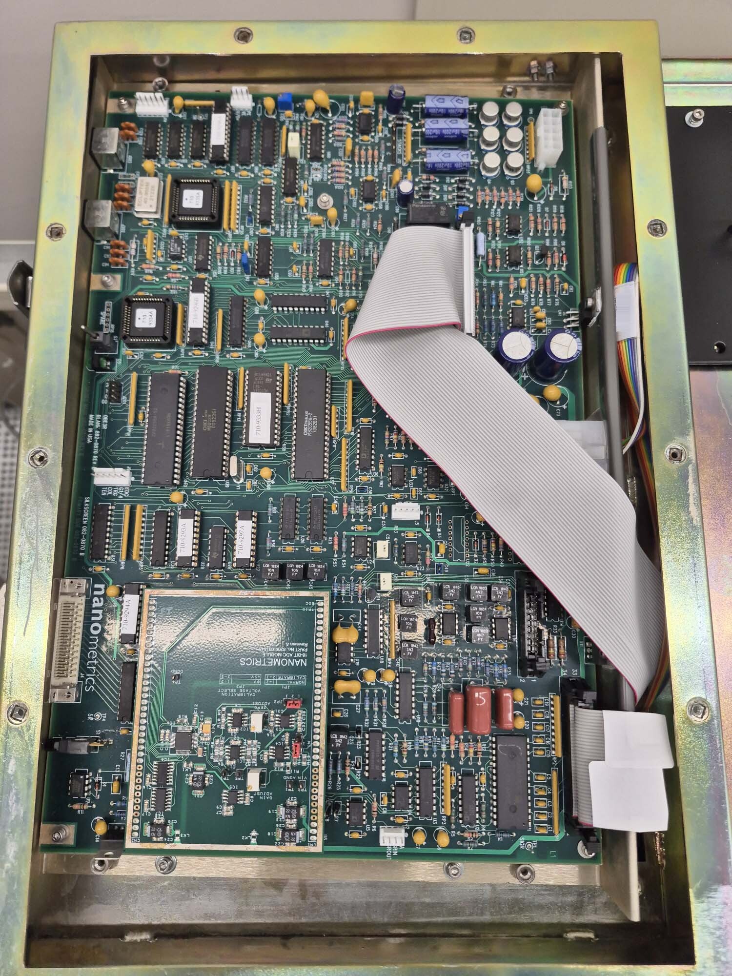 Photo Used NANOMETRICS / BIO-RAD OBE Board for QS-2200 For Sale