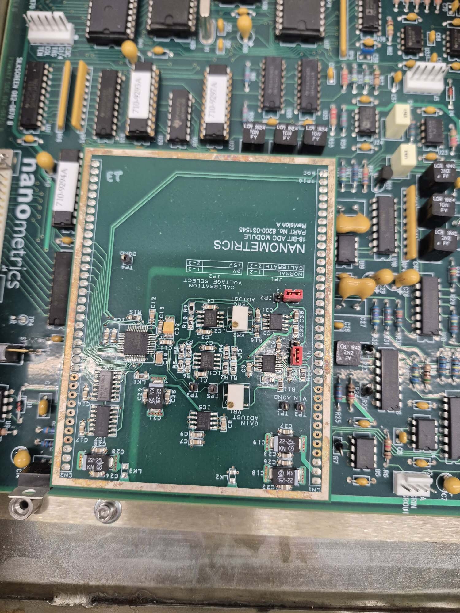 Photo Used NANOMETRICS / BIO-RAD OBE Board for QS-2200 For Sale