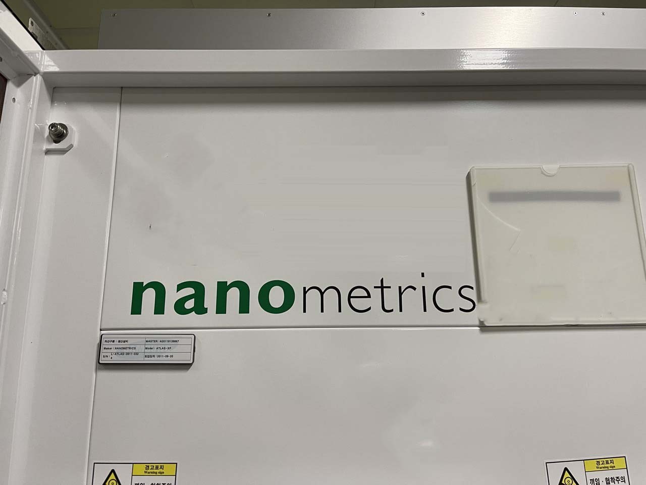 Foto Verwendet NANOMETRICS / ONTO Atlas XP+ Zum Verkauf
