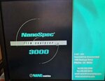 사진 사용됨 NANOMETRICS NanoSpec AFT 3000 판매용