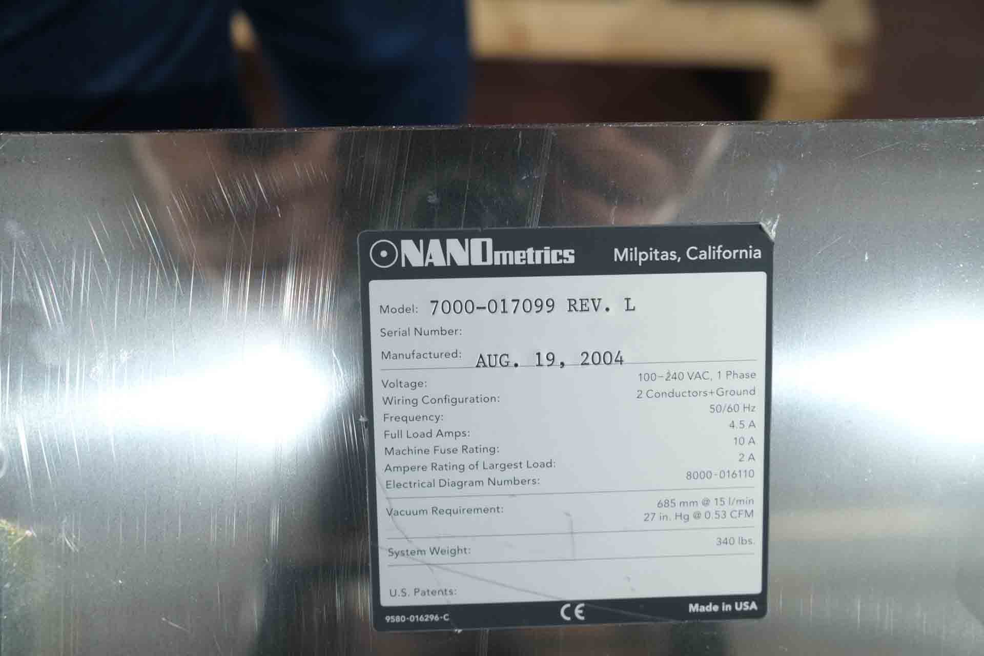 Photo Utilisé NANOMETRICS 9010B À vendre