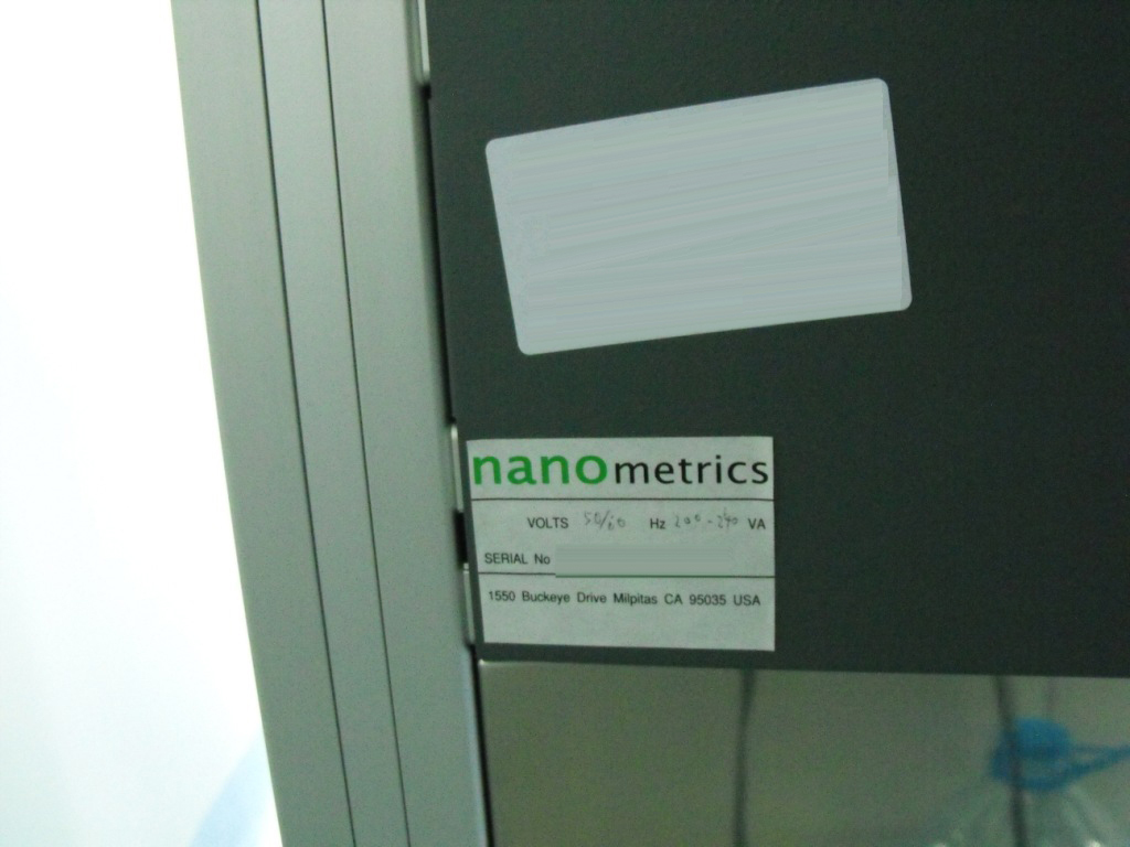 Photo Used NANOMETRICS ECV PRO For Sale