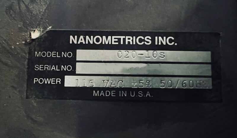 사진 사용됨 NANOMETRICS Lot of (3) NanoSpec AFT 판매용