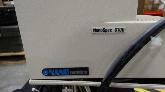 사진 사용됨 NANOMETRICS NanoSpec 6100 판매용