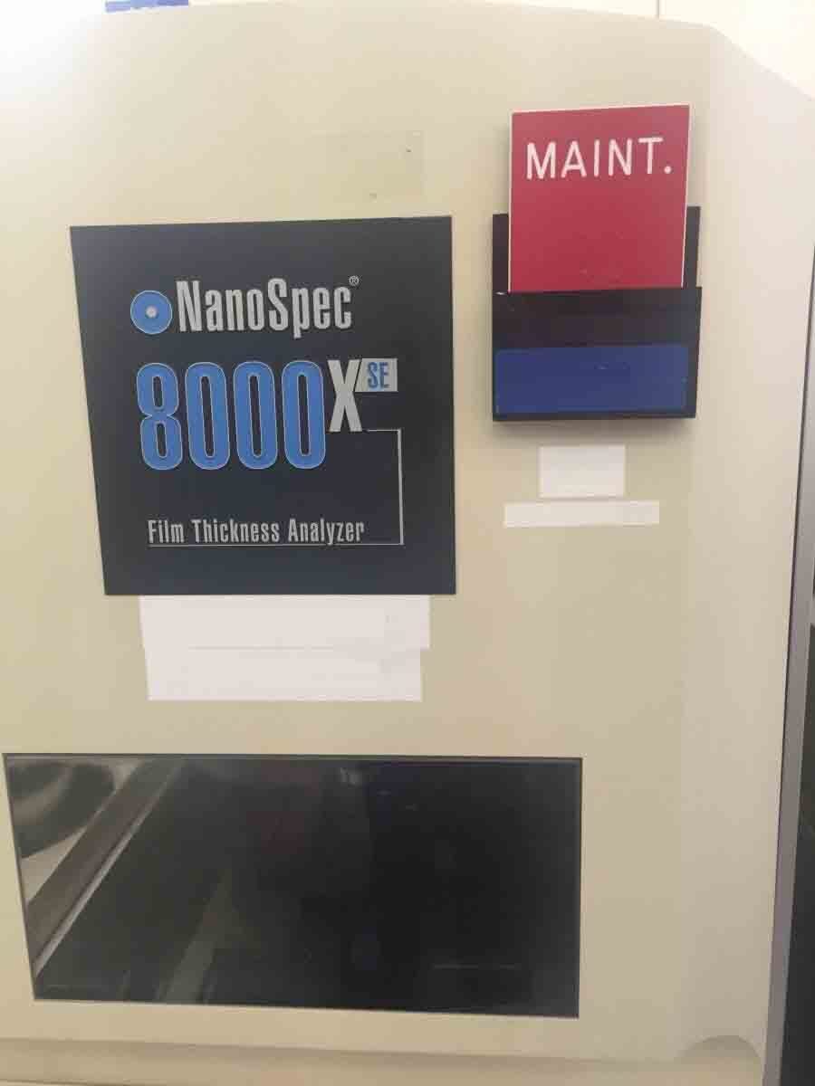 圖為 已使用的 NANOMETRICS NANOSPEC 8000XSE 待售