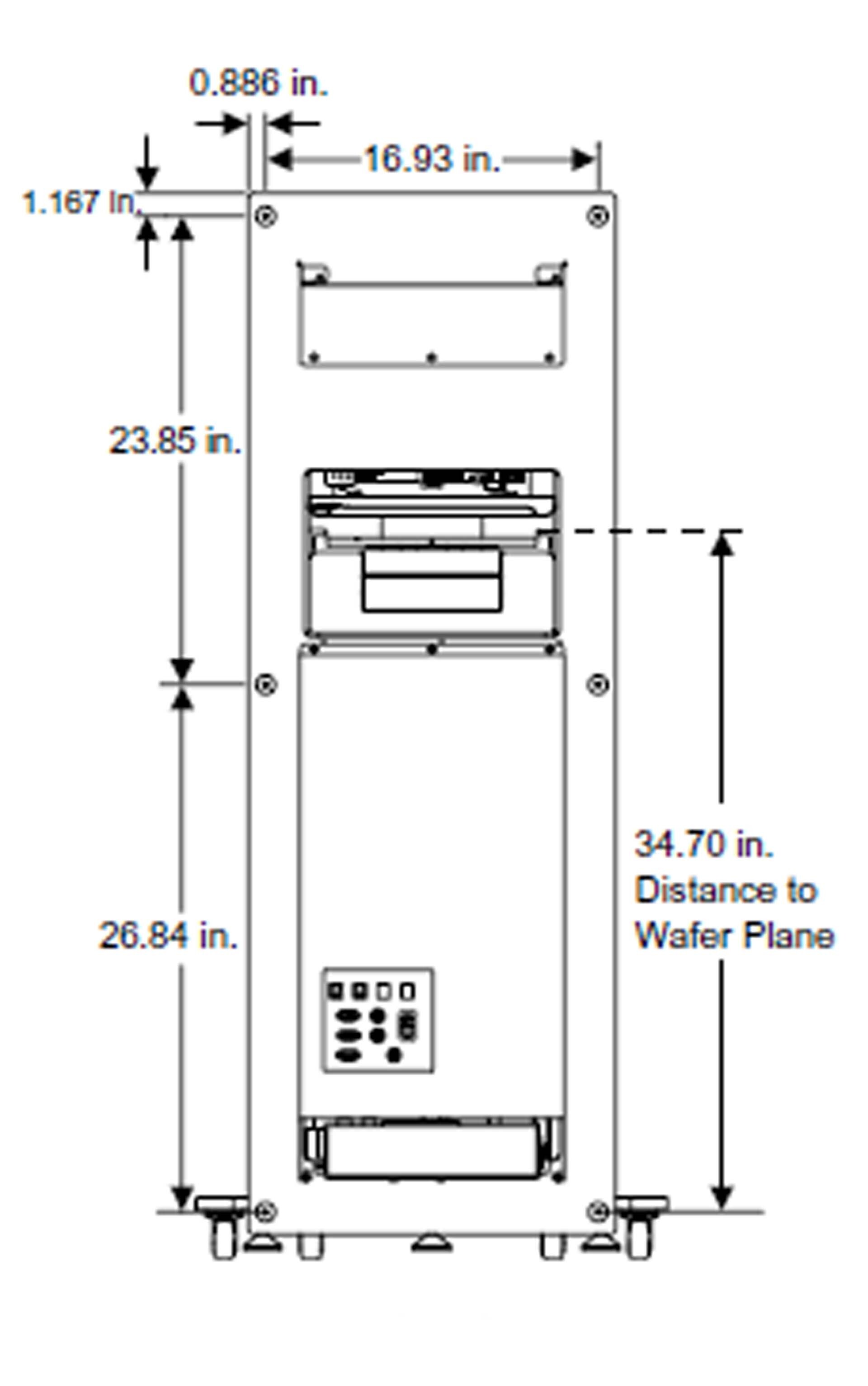 Foto Verwendet NANOMETRICS NanoSpec 9000b Zum Verkauf