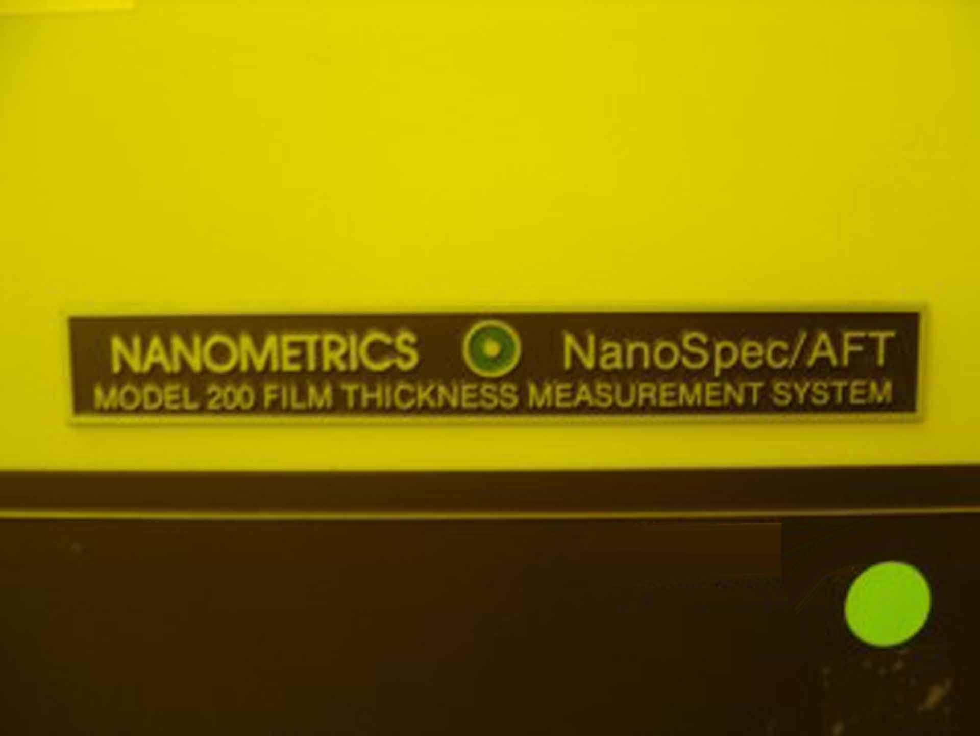 Photo Used NANOMETRICS NanoSpec AFT 200 For Sale