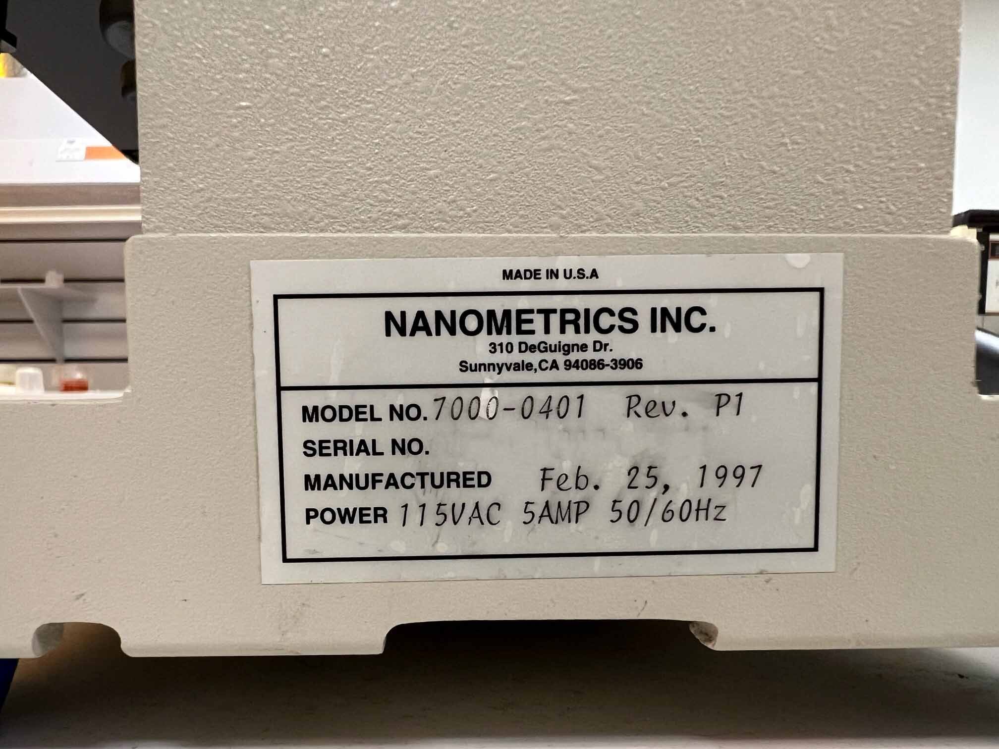 圖為 已使用的 NANOMETRICS NanoSpec AFT 4000 待售