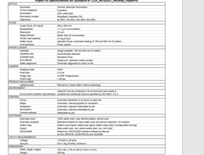 NANOMETRICS nSpec #293820315