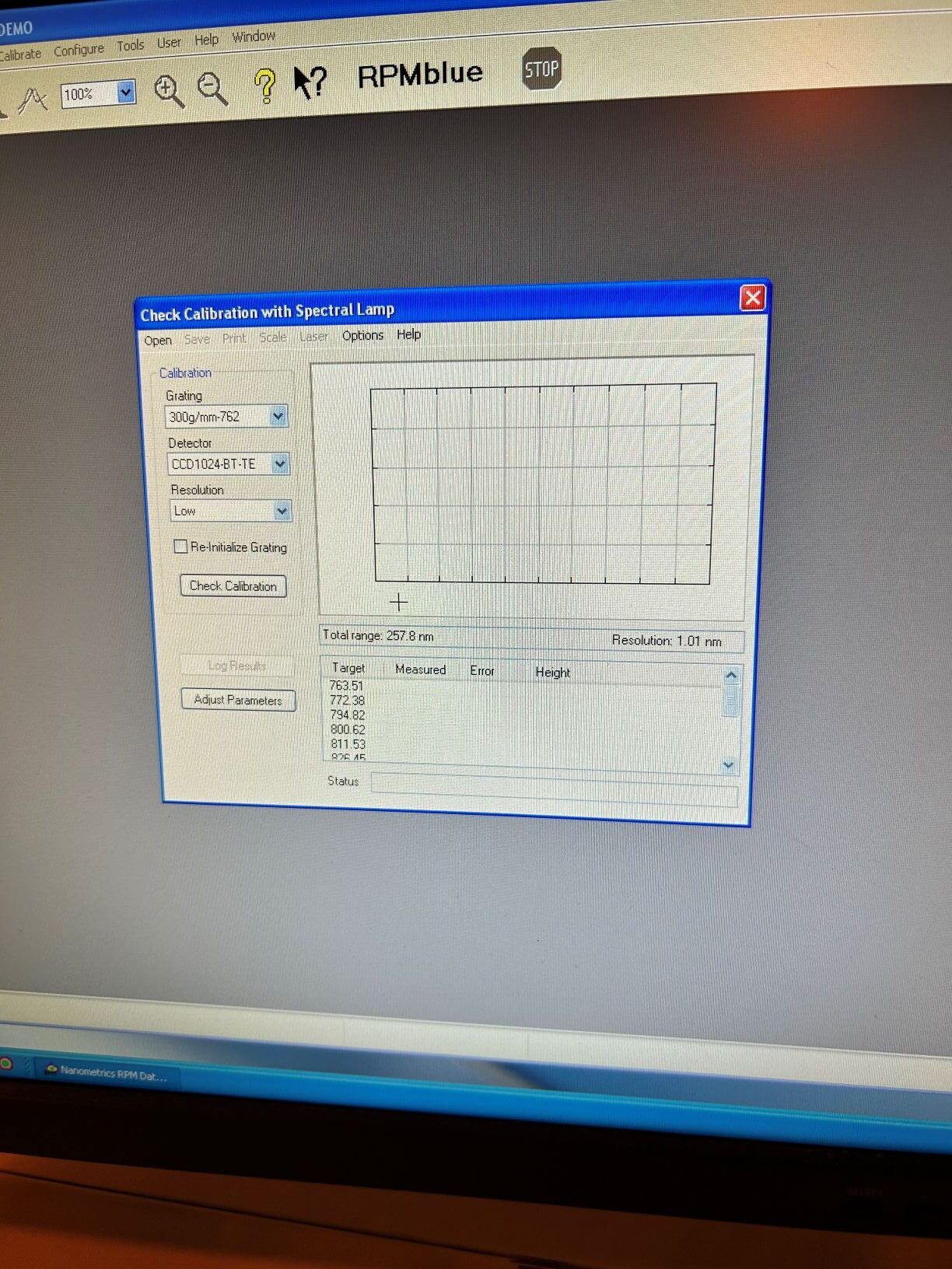 Photo Utilisé NANOMETRICS RPM Blue À vendre