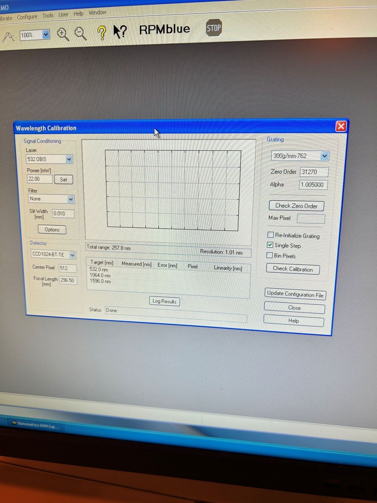 Photo Utilisé NANOMETRICS RPM Blue À vendre