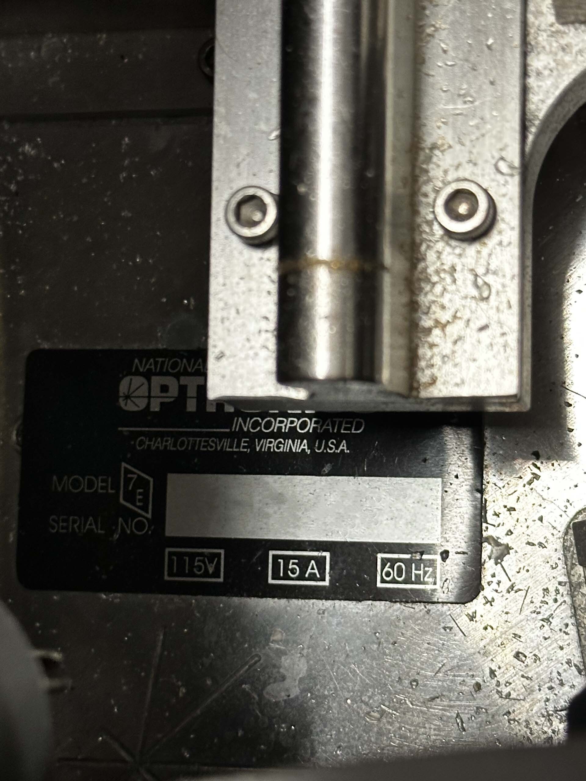 Photo Utilisé NATIONAL OPTRONICS 7E À vendre