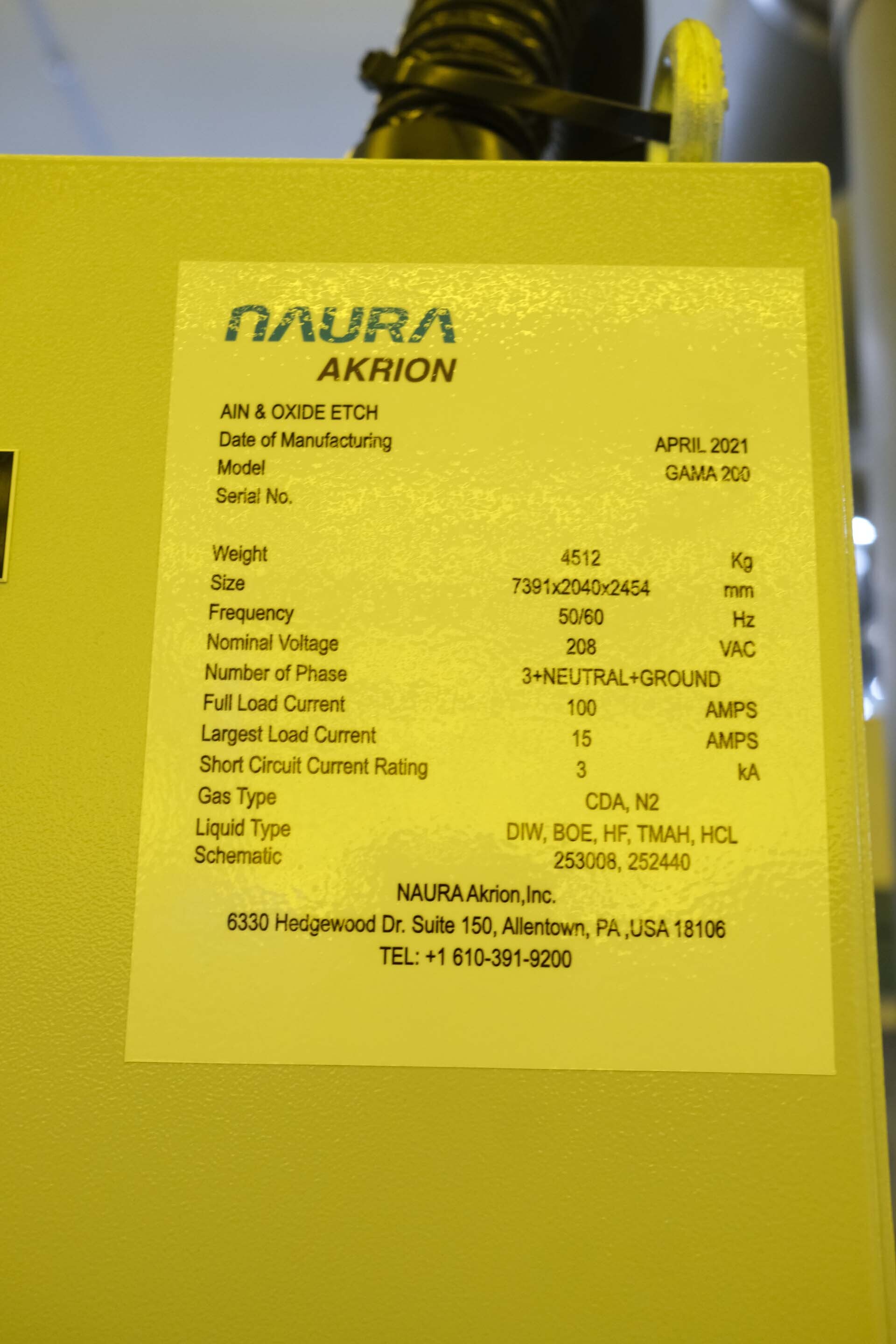 Foto Verwendet NAURA / AKRION Global Advanced Modular Automated (GAMA) Zum Verkauf