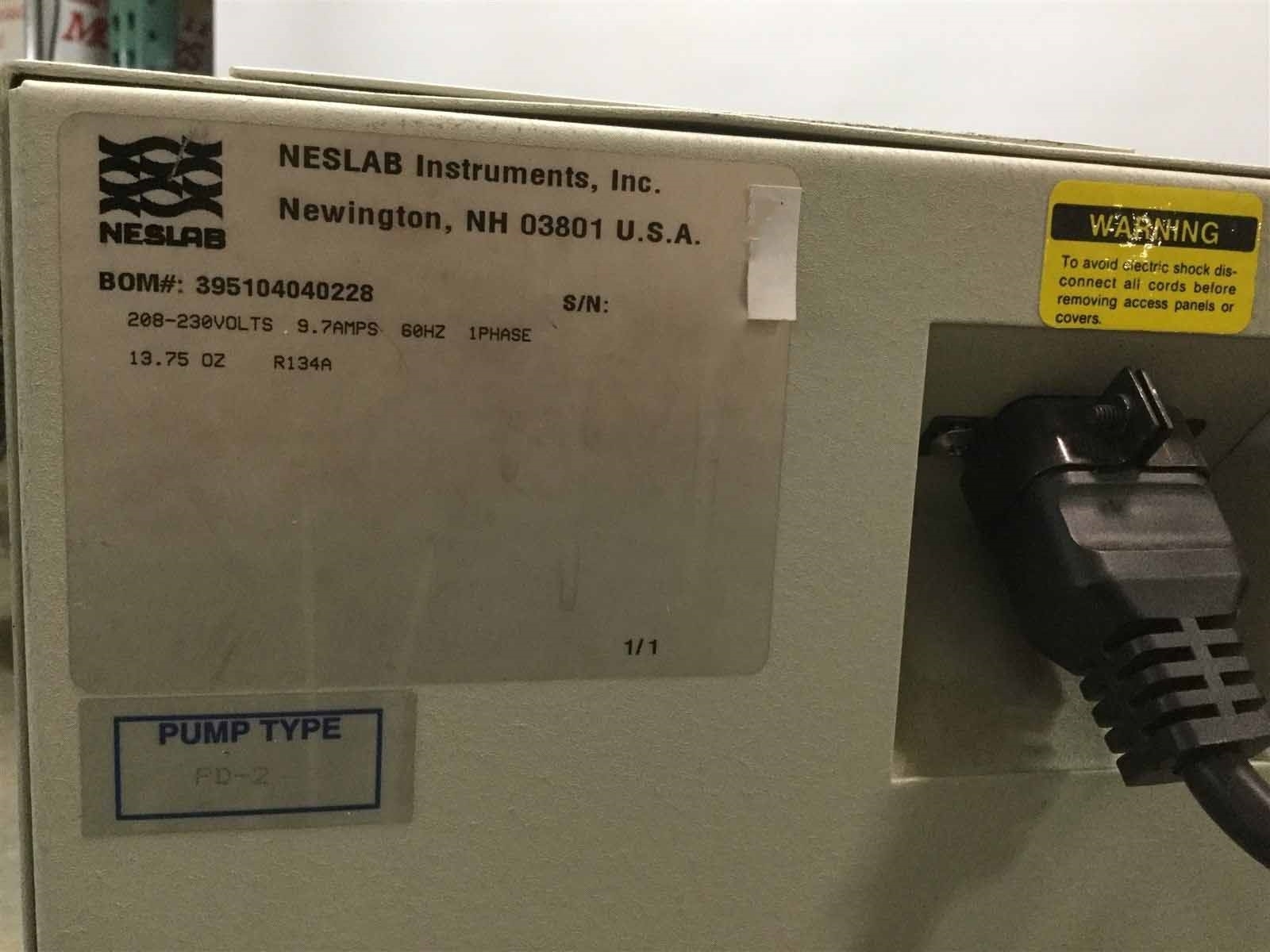 Photo Used NESLAB CFT-75 For Sale