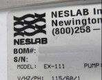 사진 사용됨 NESLAB EX 111 판매용