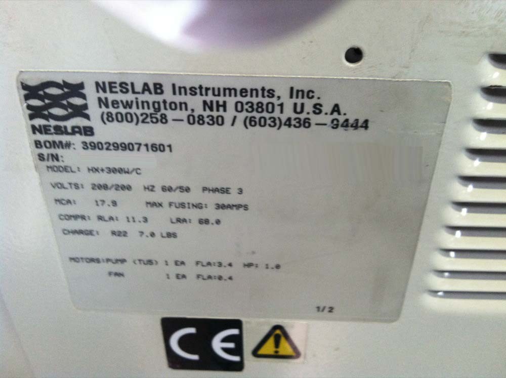 사진 사용됨 NESLAB HX-300W/C 판매용