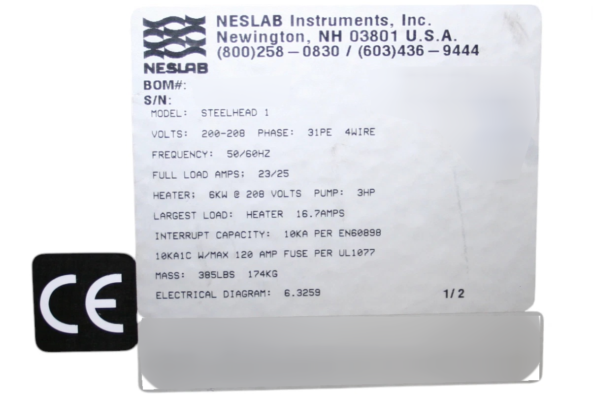 사진 사용됨 NESLAB Steelhead 1 판매용