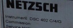 사진 사용됨 NETZSCH DIL 402C 판매용