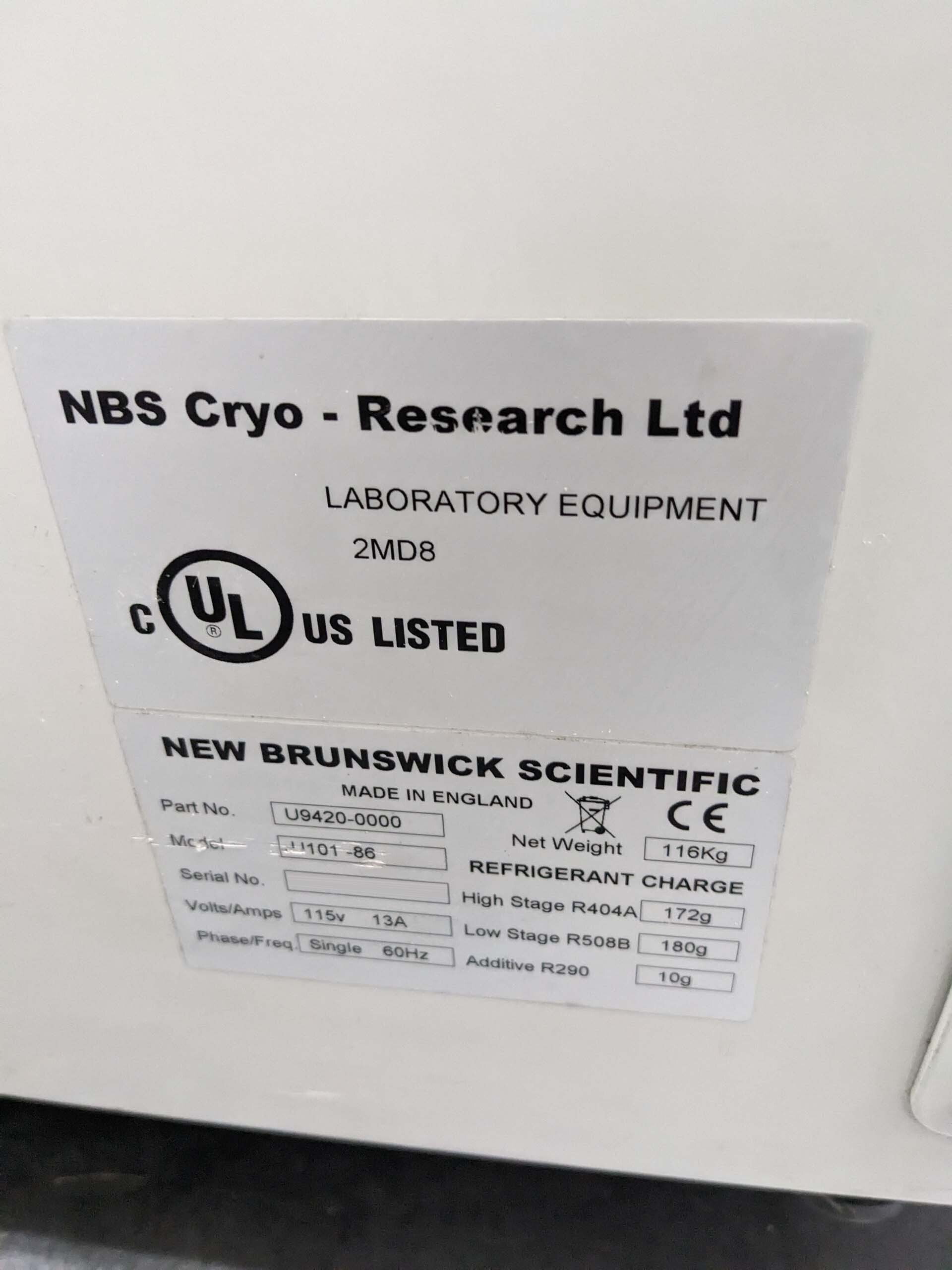 フォト（写真） 使用される NEW BRUNSWICK SCIENTIFIC U101-86 販売のために