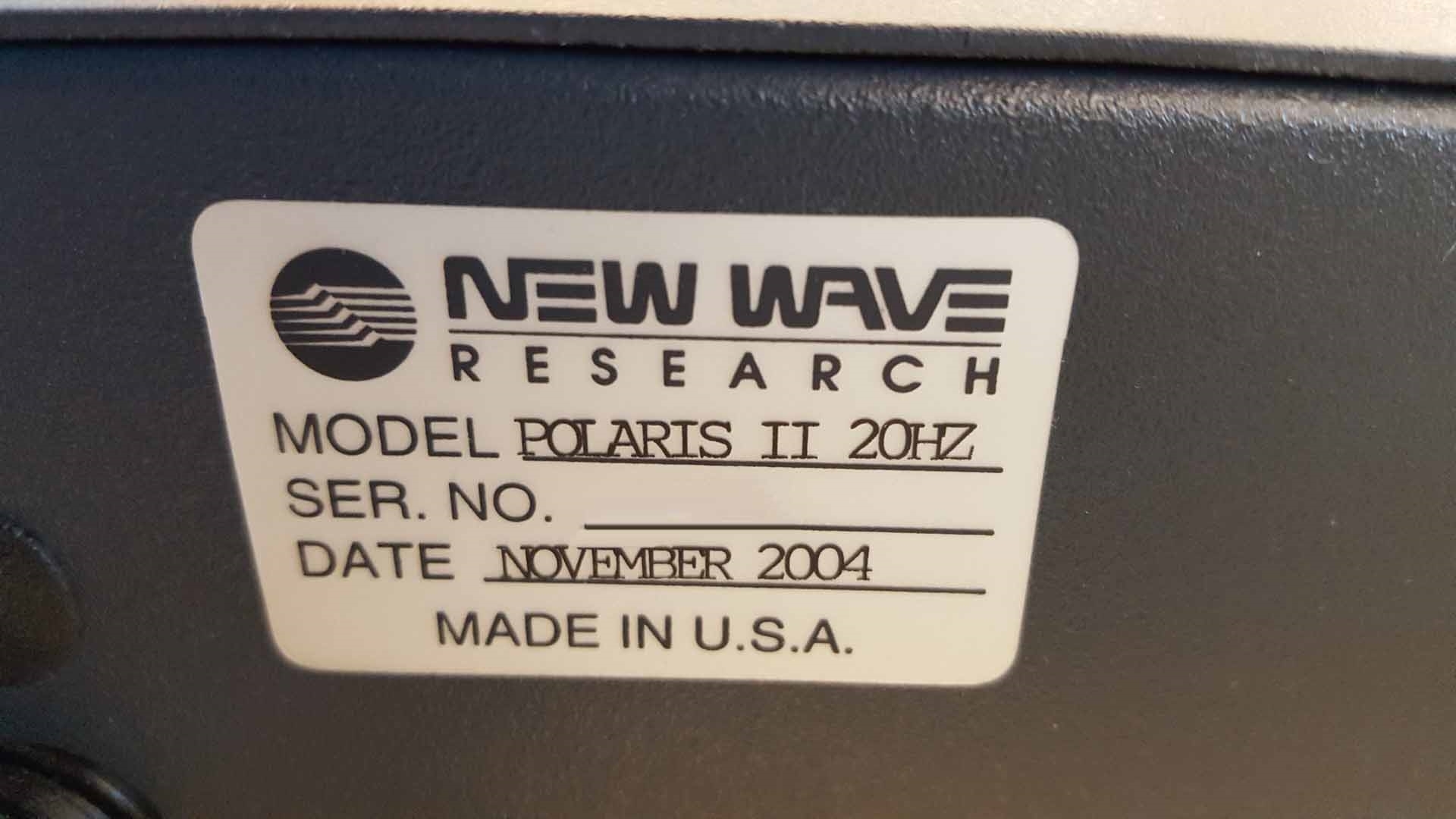 Photo Used NEW WAVE Polaris II For Sale