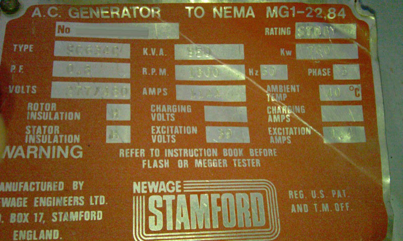 Photo Used NEWAGE STAMFORD SC634C For Sale