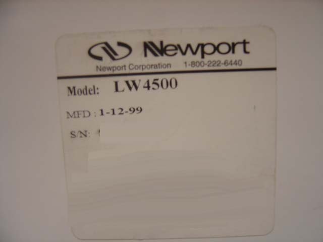 フォト（写真） 使用される NEWPORT LW-4500 販売のために