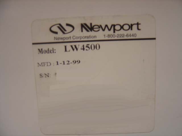 Photo Used NEWPORT LW-4500 For Sale