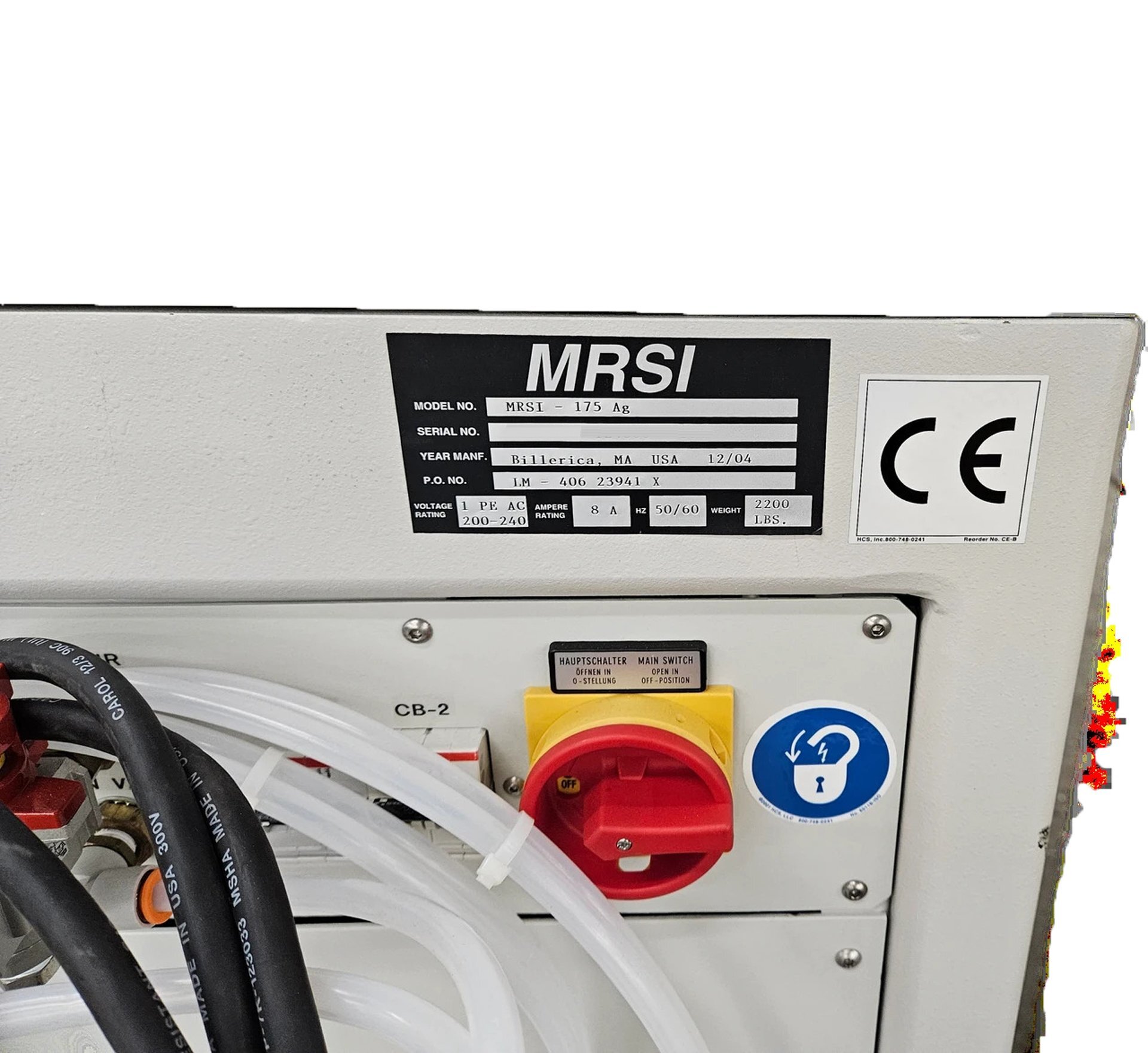 图为 已使用的 NEWPORT MRSI 175-AG 待售