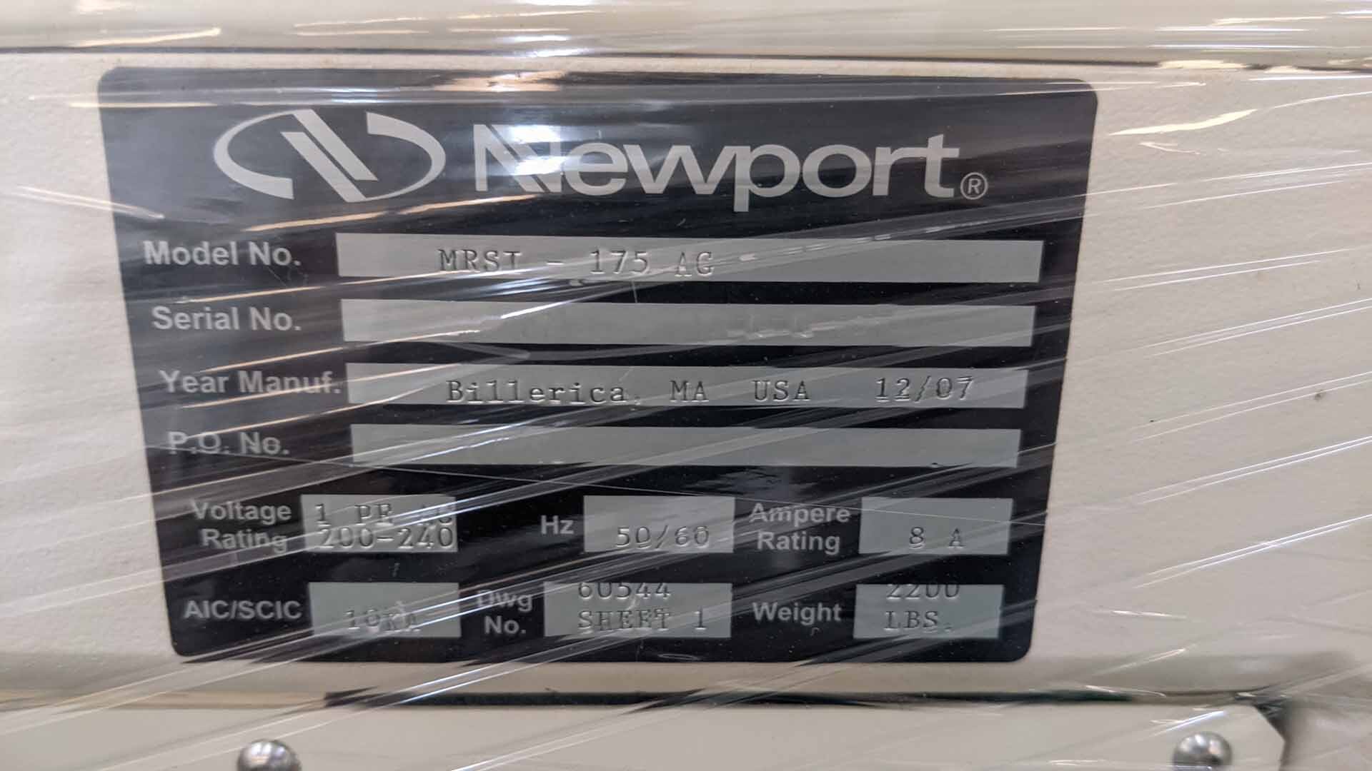 Foto Verwendet NEWPORT MRSI 175-AG Zum Verkauf