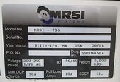 圖為 已使用的 NEWPORT MRSI 705 待售