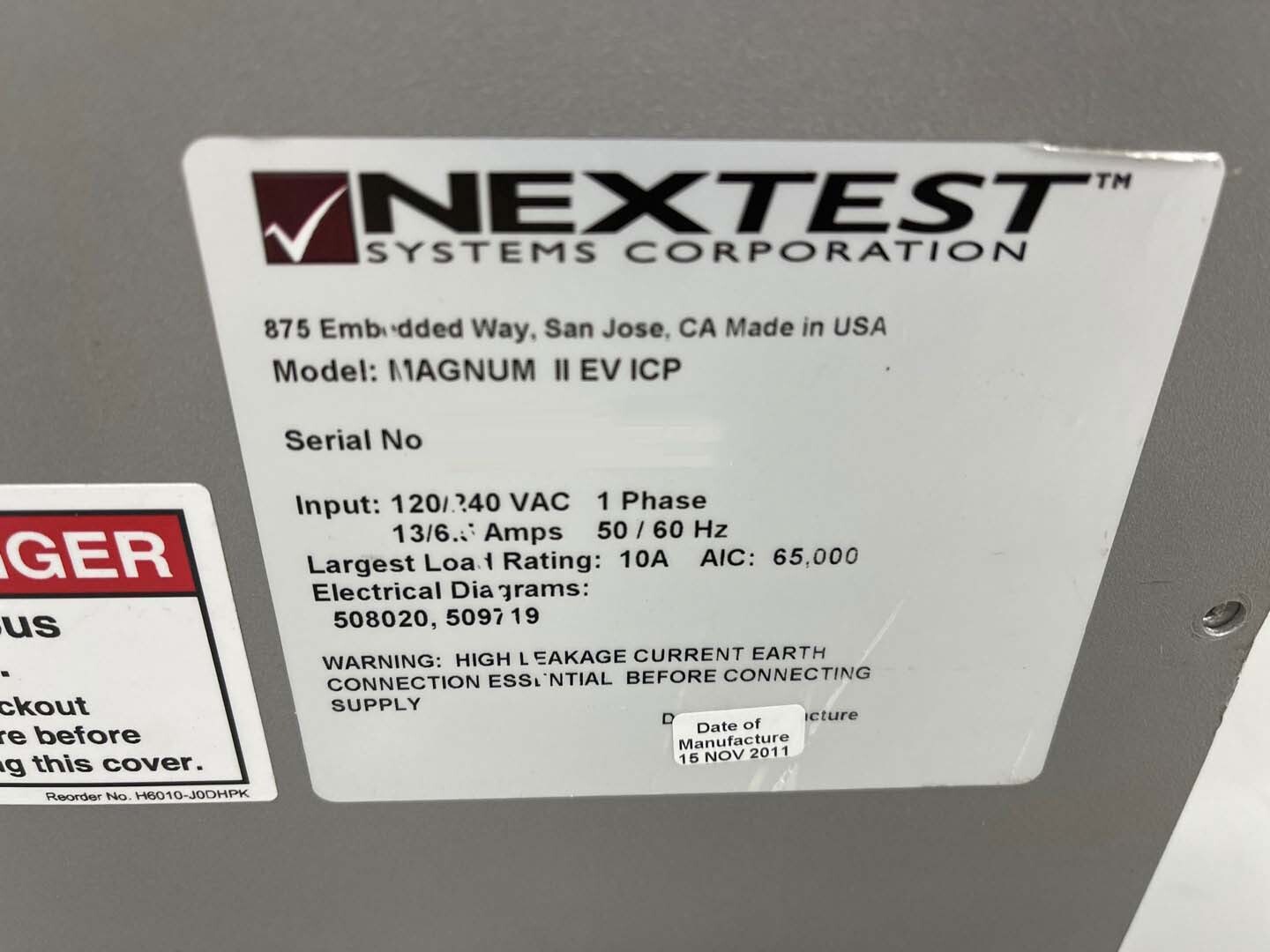 Photo Used NEXTEST / TERADYNE Magnum II EV ICP For Sale