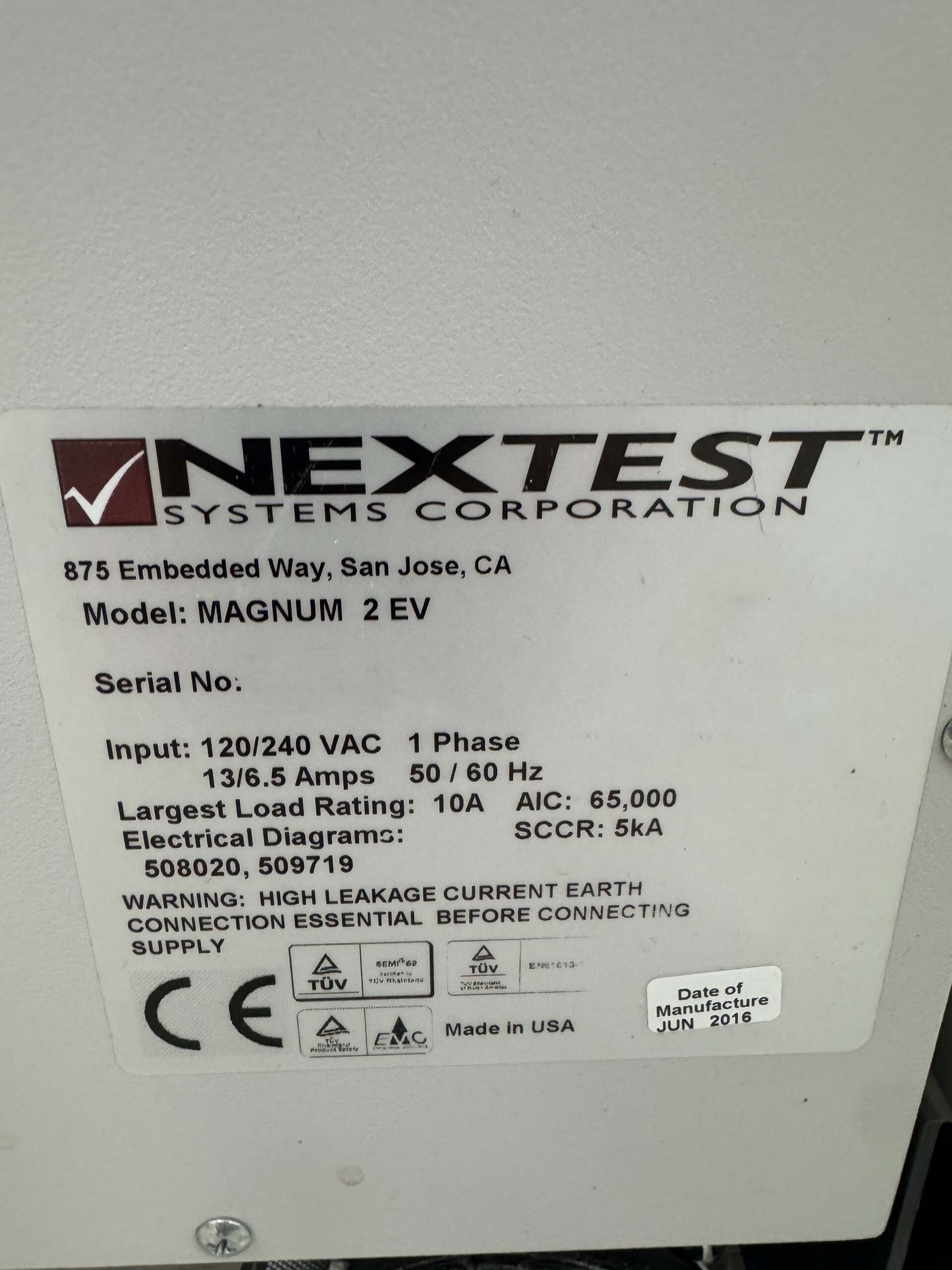 사진 사용됨 NEXTEST / TERADYNE Magnum II EV 판매용