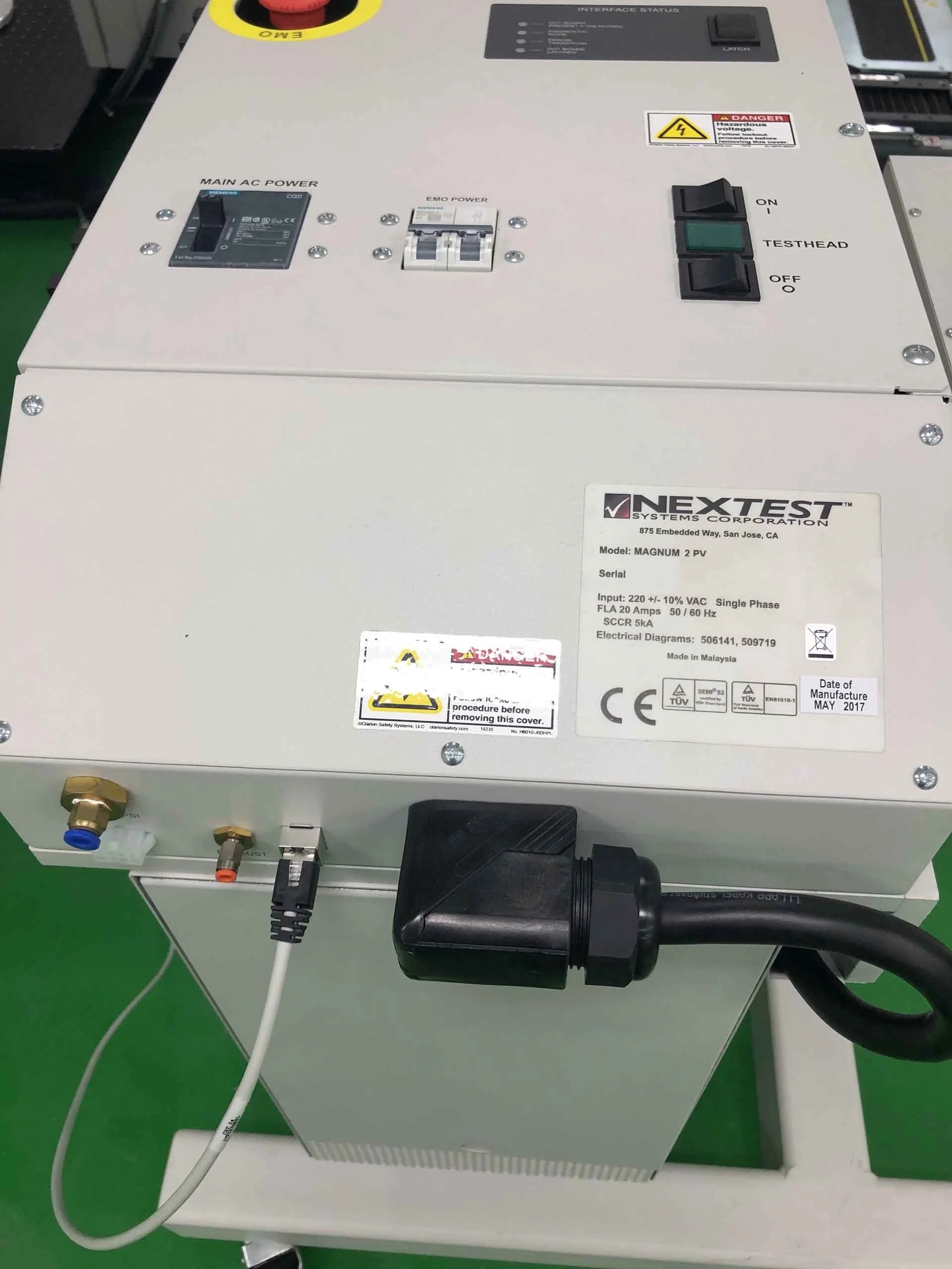 NEXTEST / TERADYNE Magnum II PV Final Testing Equipment used for sale ...