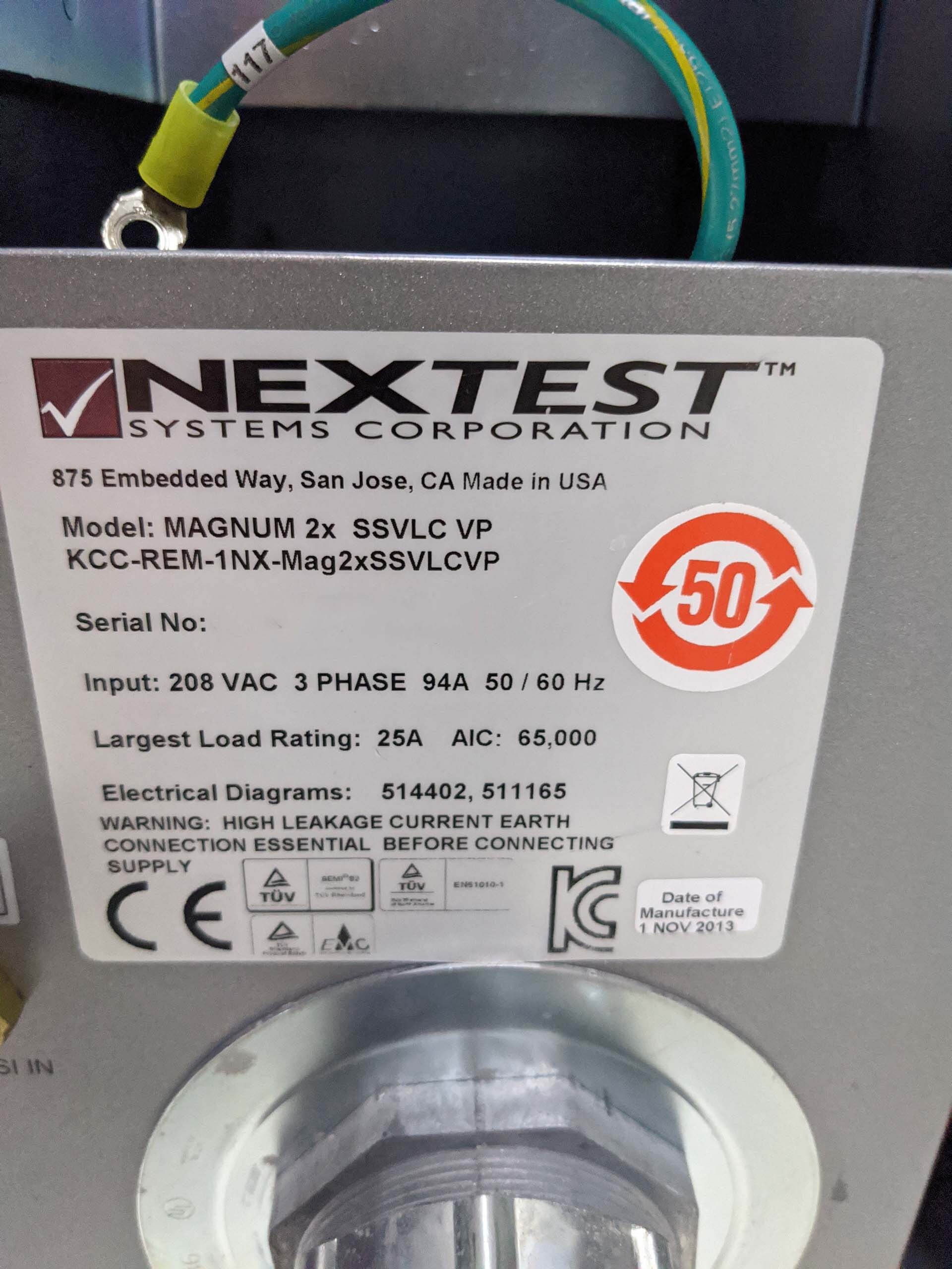 圖為 已使用的 NEXTEST / TERADYNE Magnum IIx SSV 待售