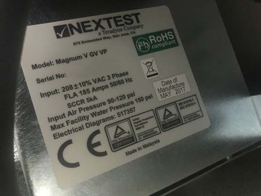 Photo Utilisé NEXTEST / TERADYNE Magnum V GV VP À vendre