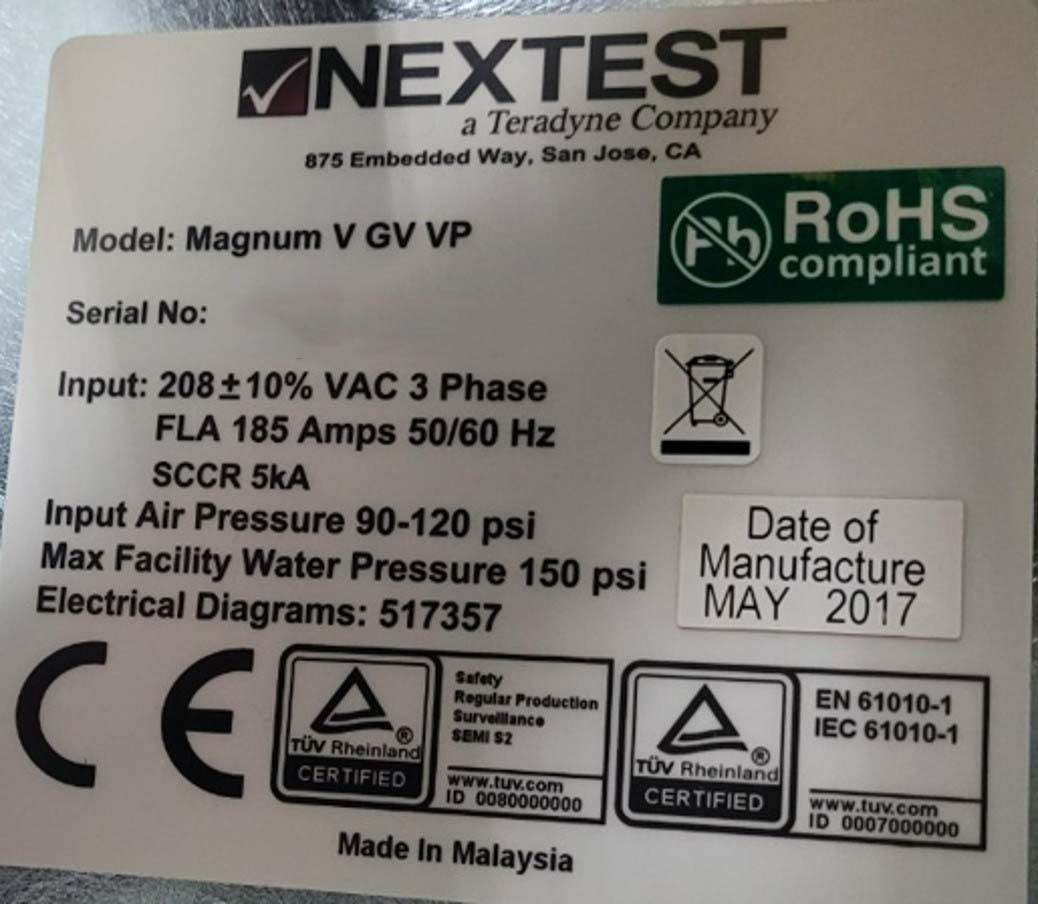Photo Utilisé NEXTEST / TERADYNE Magnum V GV VP À vendre